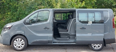 Nissan Primastar DUOVAN double cabin crew van by CoTrim van conversions